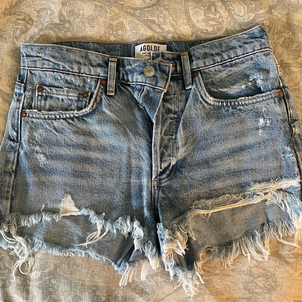 Agolde Parker distressed cut offs - size 26